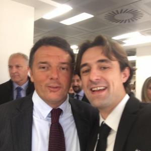 Lorenzo Guzzetti e Matteo Renzi